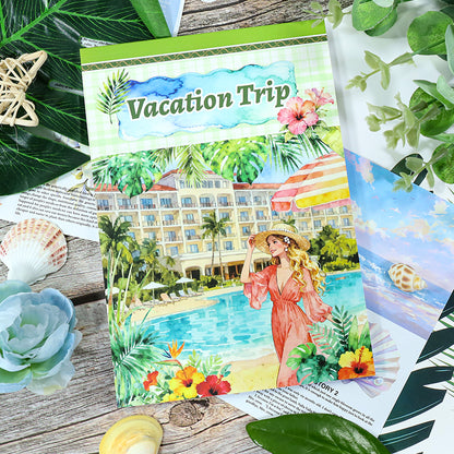 Vacation Trip Sticker Book
