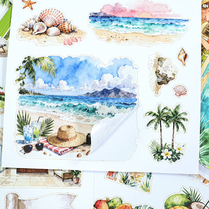 Vacation Trip Sticker Book