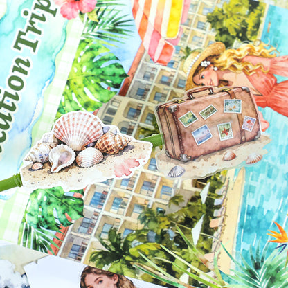 Vacation Trip Sticker Book