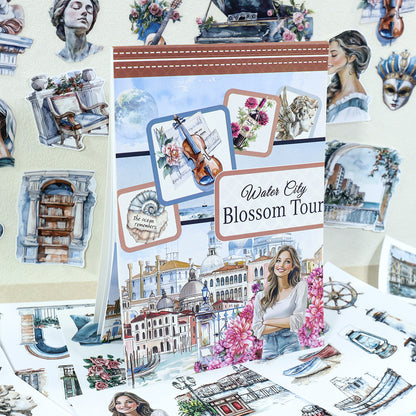 Water City Blossoms Tour Sticker Book