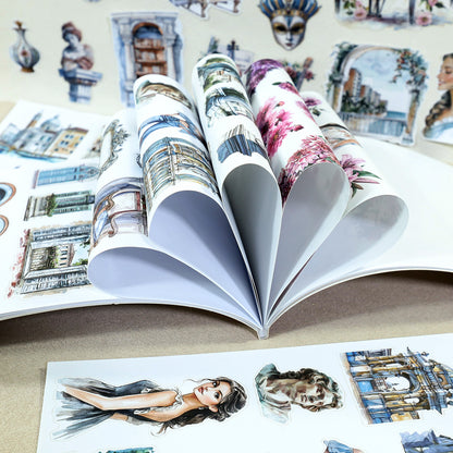 Water City Blossoms Tour Sticker Book