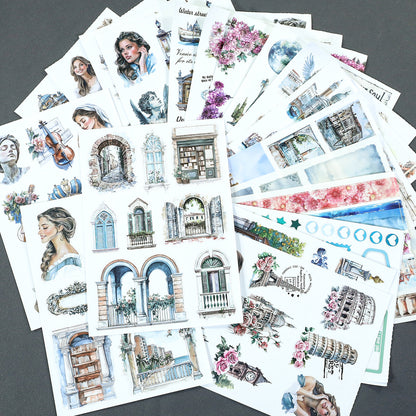 Water City Blossoms Tour Sticker Book