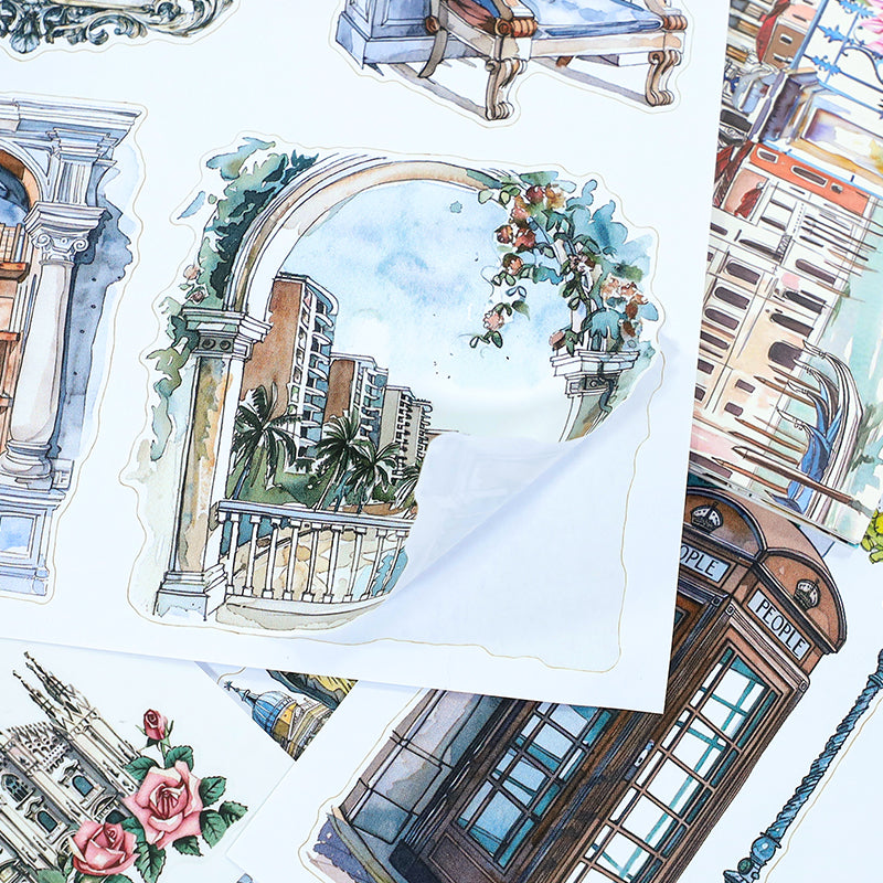 Water City Blossoms Tour Sticker Book