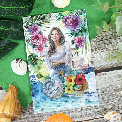 Water City Blossoms Tour Sticker Book