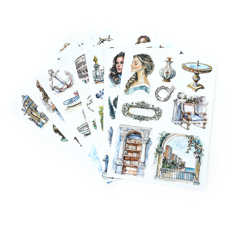 Water City Blossoms Tour Sticker Book