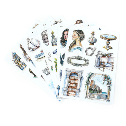 Water City Blossoms Tour Sticker Book