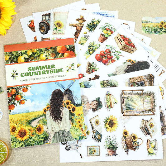Summer Countryside Sticker Book
