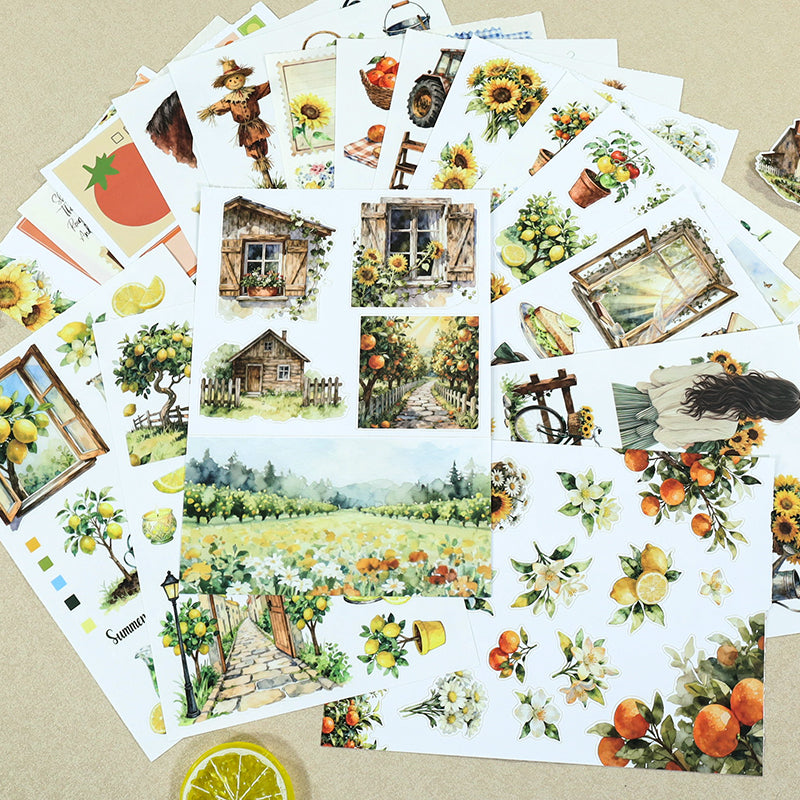 Summer Countryside Sticker Book