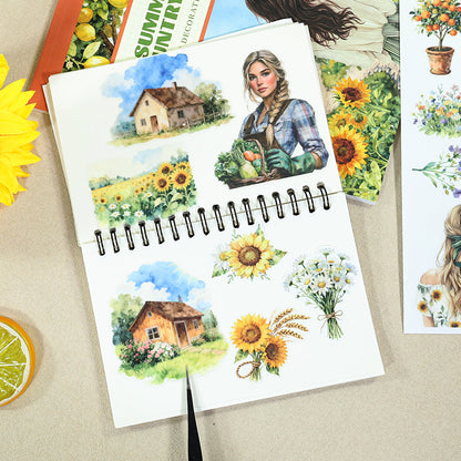 Summer Countryside Sticker Book