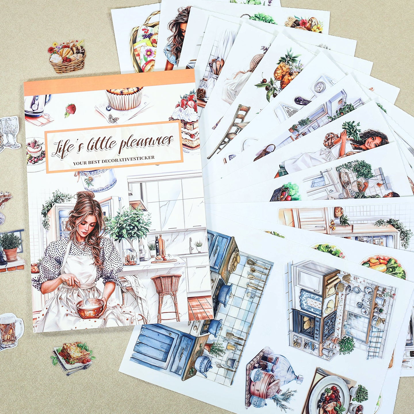 Life Little Pleasure Sticker Book
