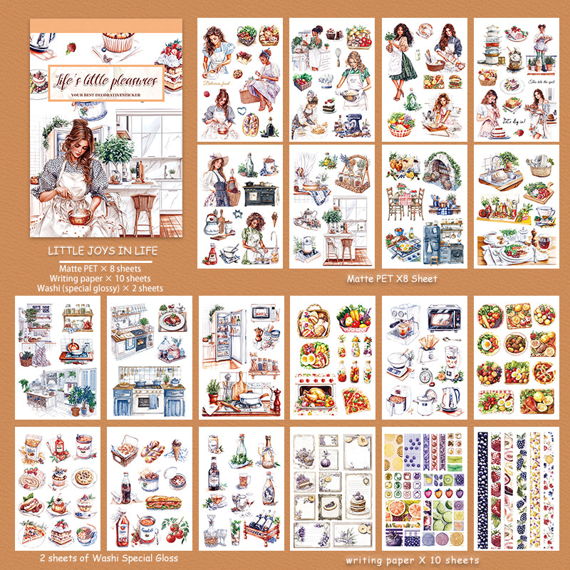 Life Little Pleasure Sticker Book