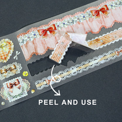 Champagne Lace Tape Set