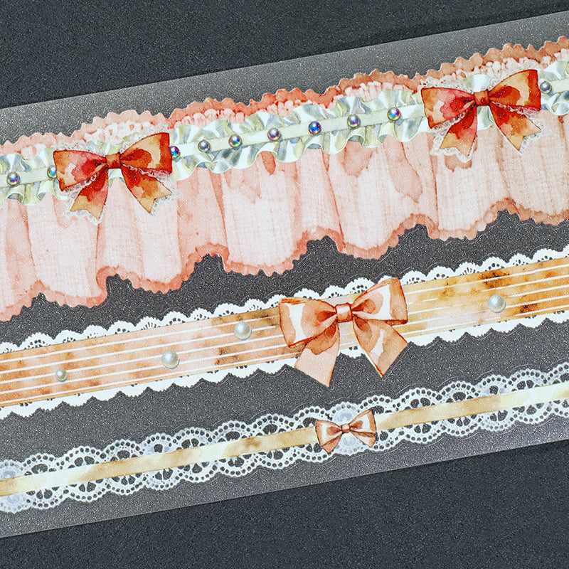 Champagne Lace Tape Set