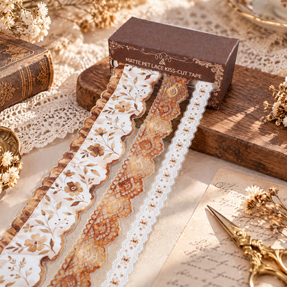 Honey Brown Lace Tape Set