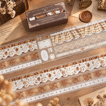 Honey Brown Lace Tape Set