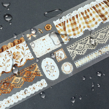 Honey Brown Lace Tape Set