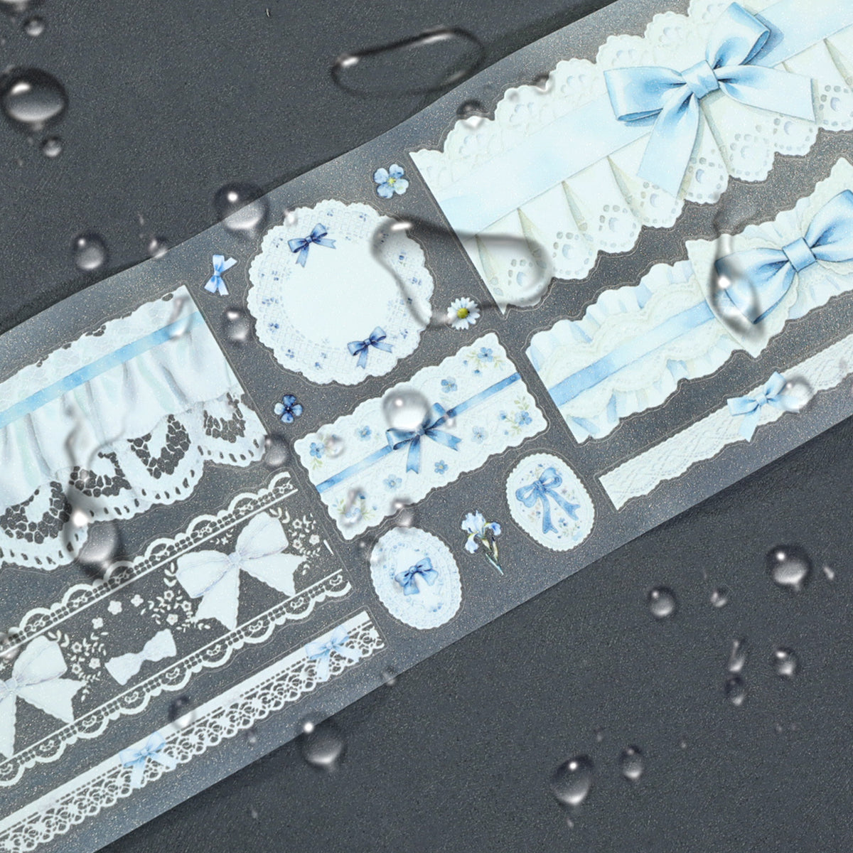 Blue Bow Fantasy Tape Set