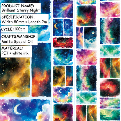 Brilliant Starry Night Tape