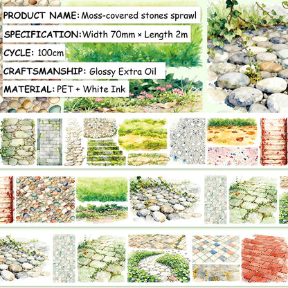 Moss Covered Stones Sprawl Tape