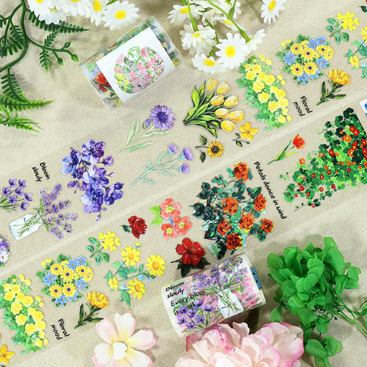 Spring Blossoms PET Tape