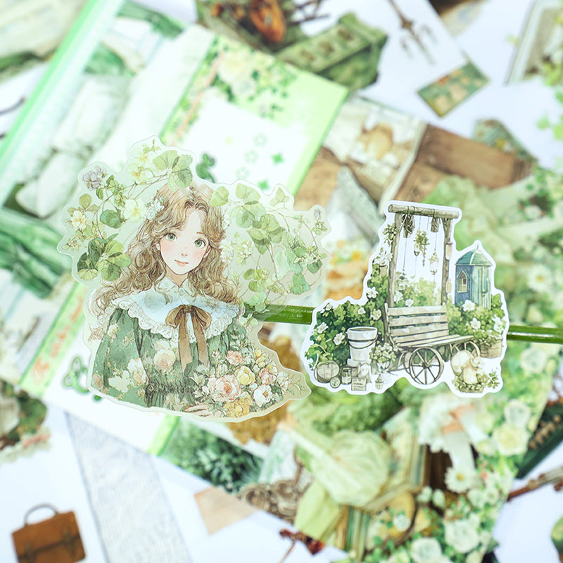 Green Corner Sticker Book