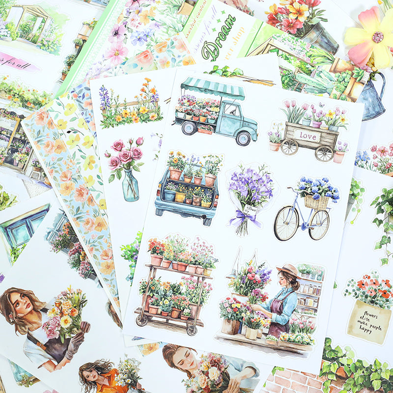 Floral's Dream Sticker Book