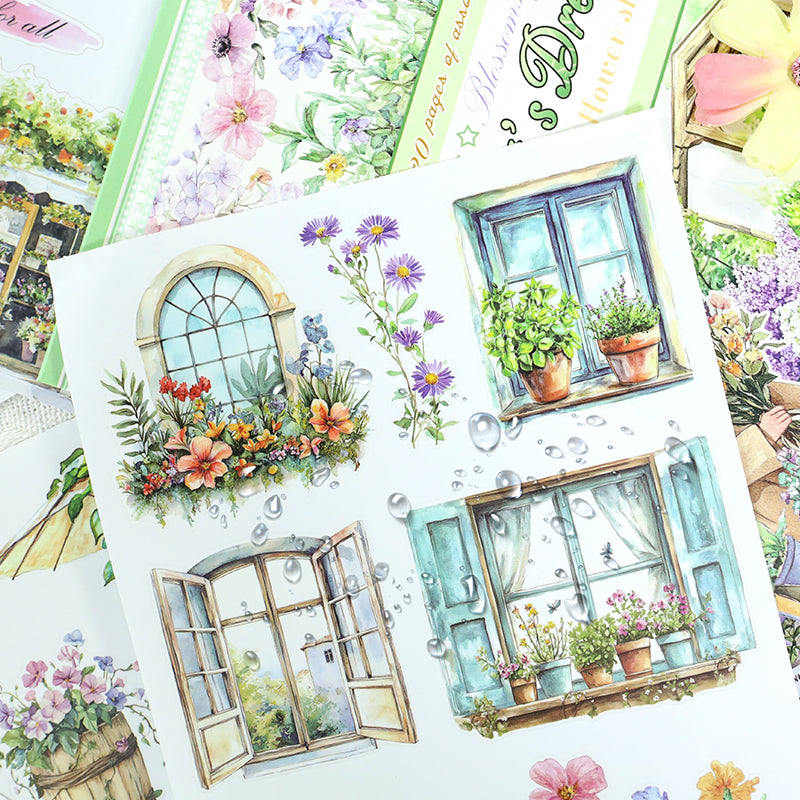 Floral's Dream Sticker Book