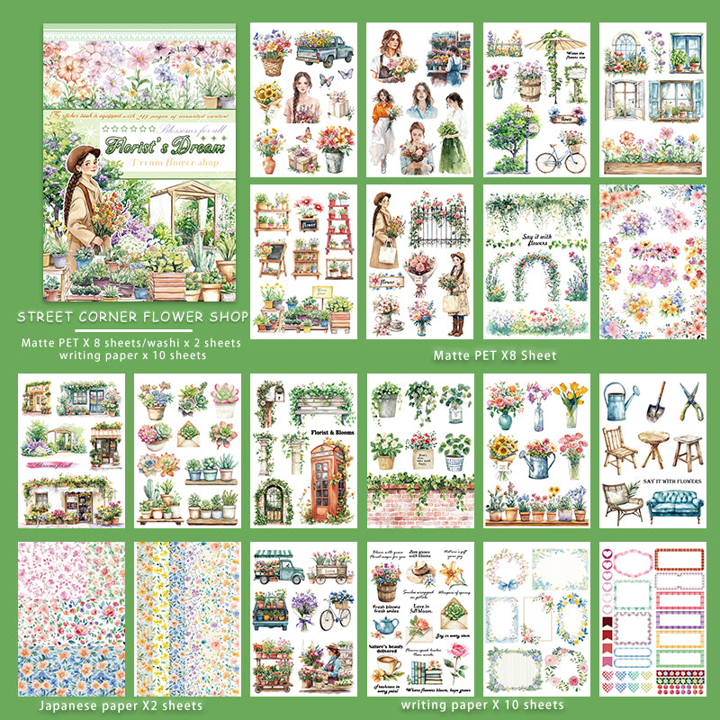 Floral's Dream Sticker Book