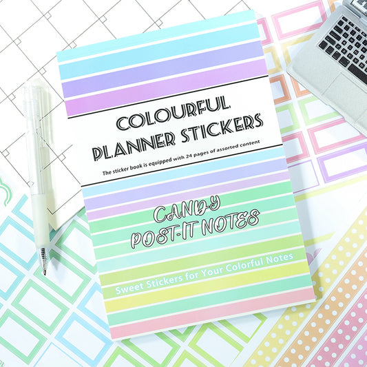 Colorful Planner Sticker Book