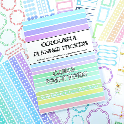 Colorful Planner Sticker Book