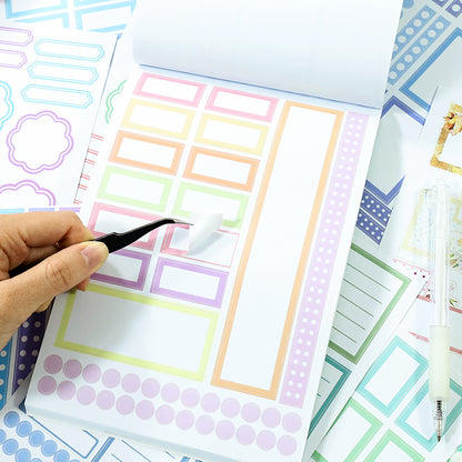 Colorful Planner Sticker Book