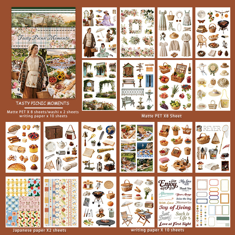 Fantasy Picnic Moments Sticker Book