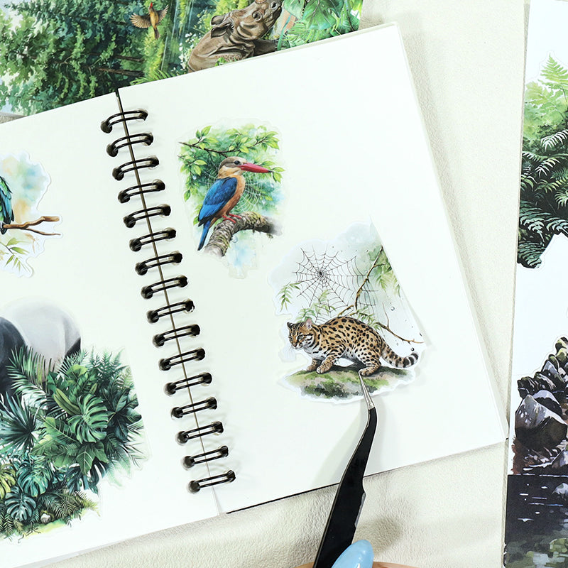 Animal Kingdom Sticker Book