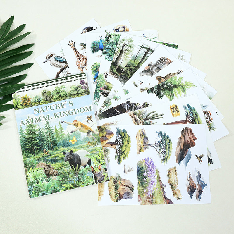 Animal Kingdom Sticker Book
