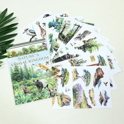Animal Kingdom Sticker Book