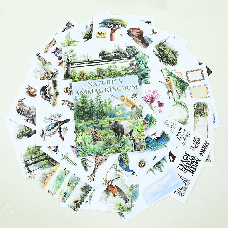 Animal Kingdom Sticker Book