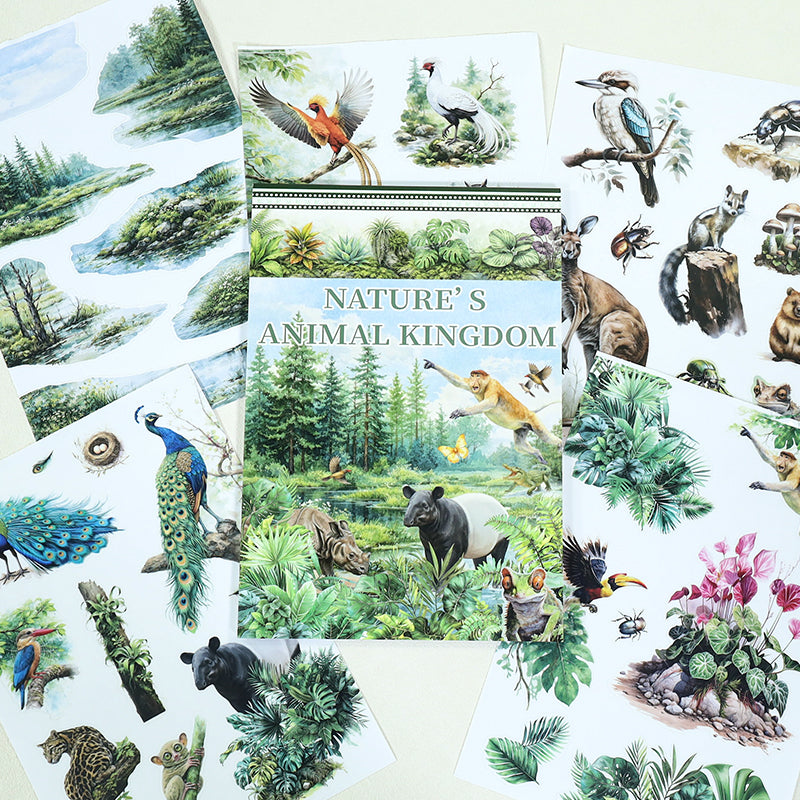 Animal Kingdom Sticker Book