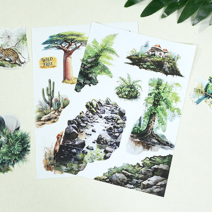 Animal Kingdom Sticker Book