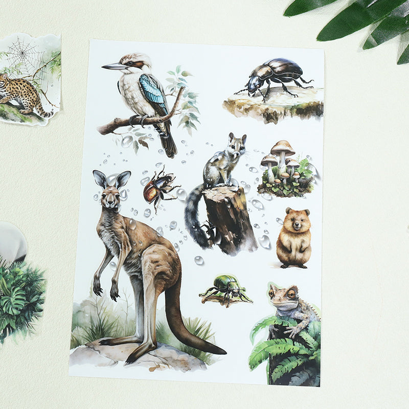 Animal Kingdom Sticker Book