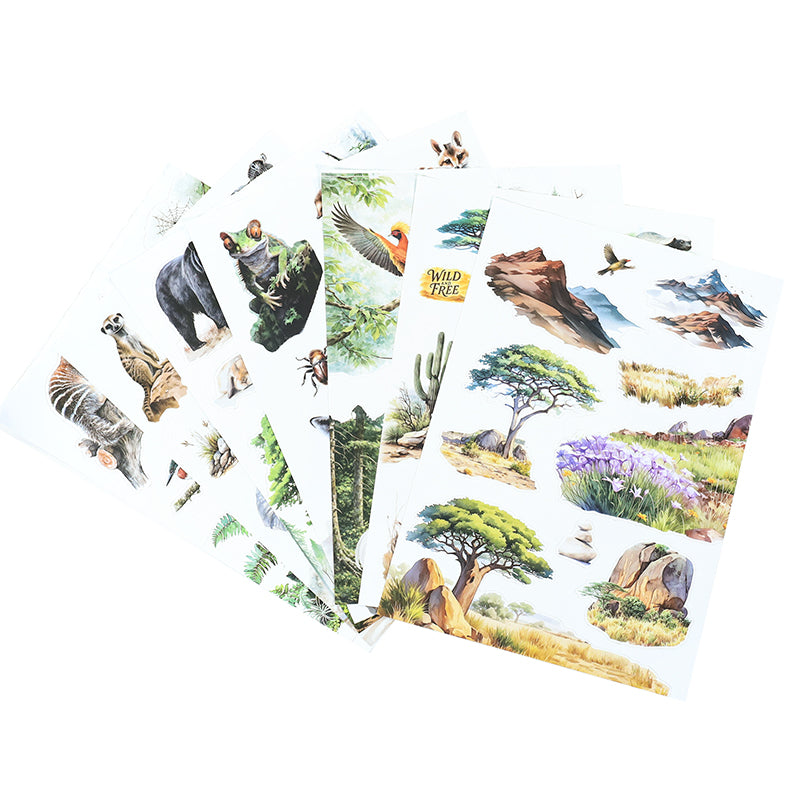 Animal Kingdom Sticker Book
