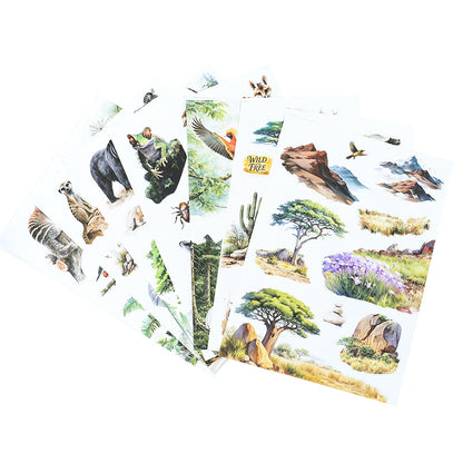 Animal Kingdom Sticker Book