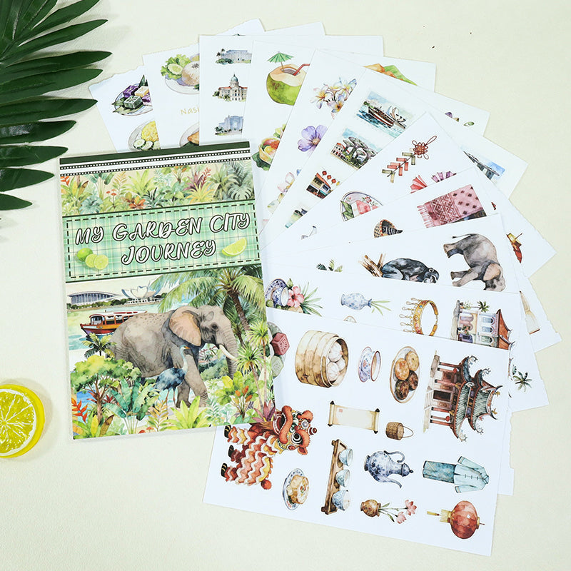 My Garden City Journey Sticker Book