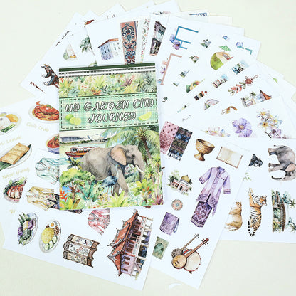 My Garden City Journey Sticker Book