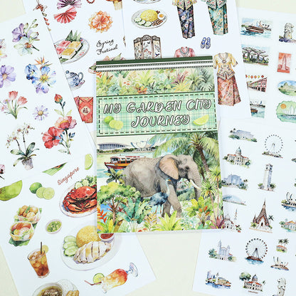 My Garden City Journey Sticker Book