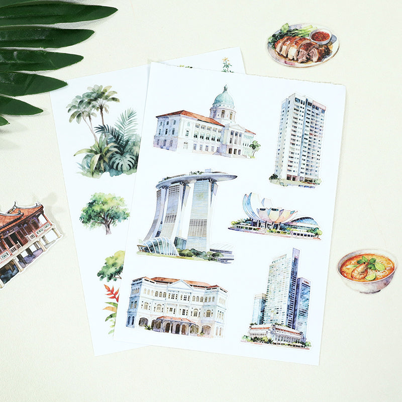 My Garden City Journey Sticker Book