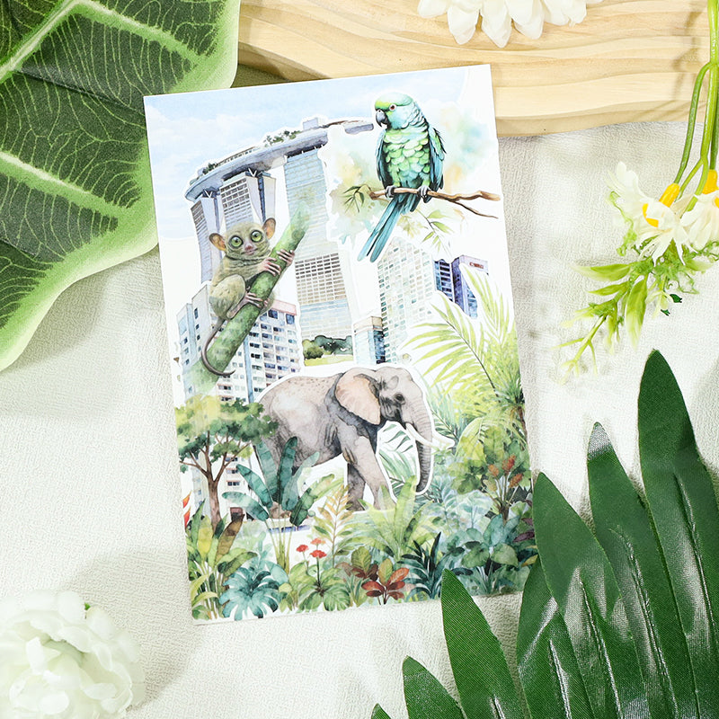 My Garden City Journey Sticker Book