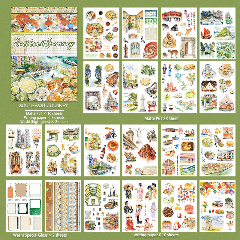 Southeast Journey Sticker Book