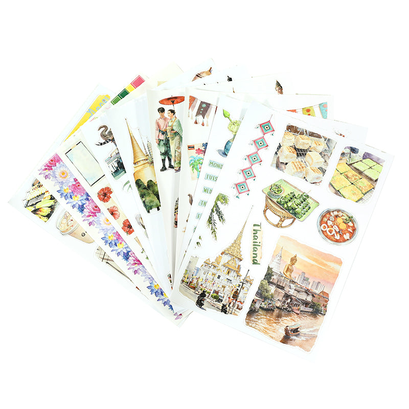 Taste of Thailand Sticker Book