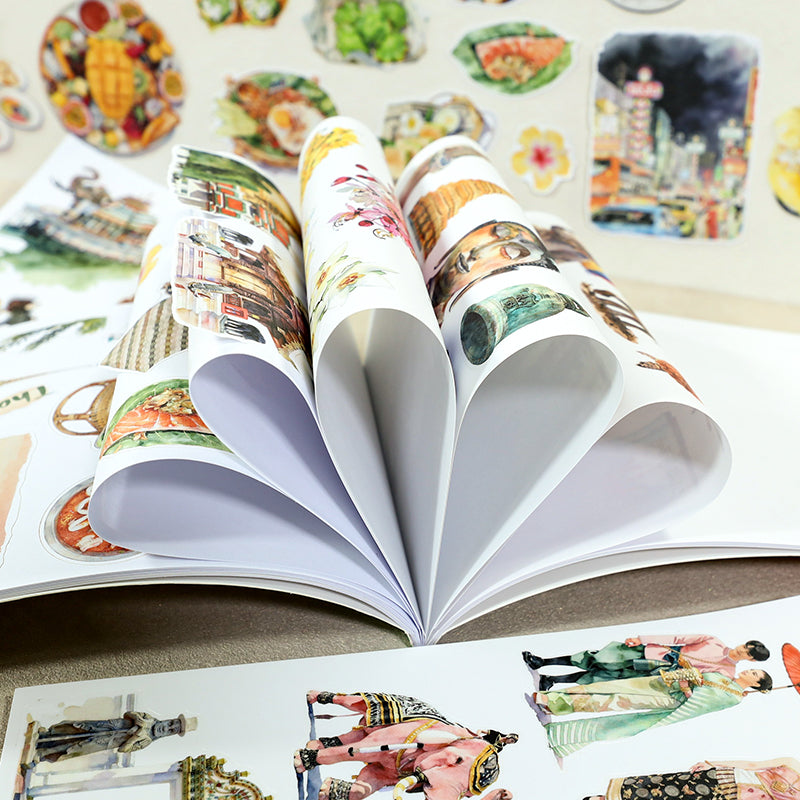 Taste of Thailand Sticker Book