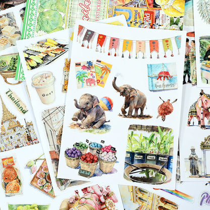 Taste of Thailand Sticker Book